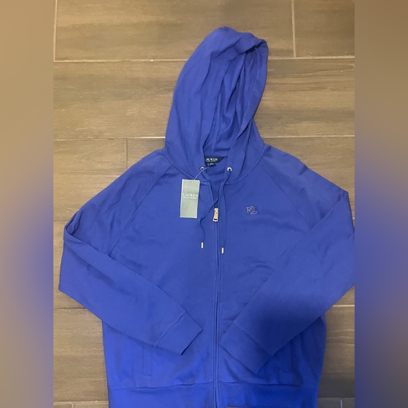 Ralph Lauren Jackets & Blazers - 💙 Lauren Ralph Lauren Full-Zip Hoodie Jacket | Women’s Size M | NWT 💙